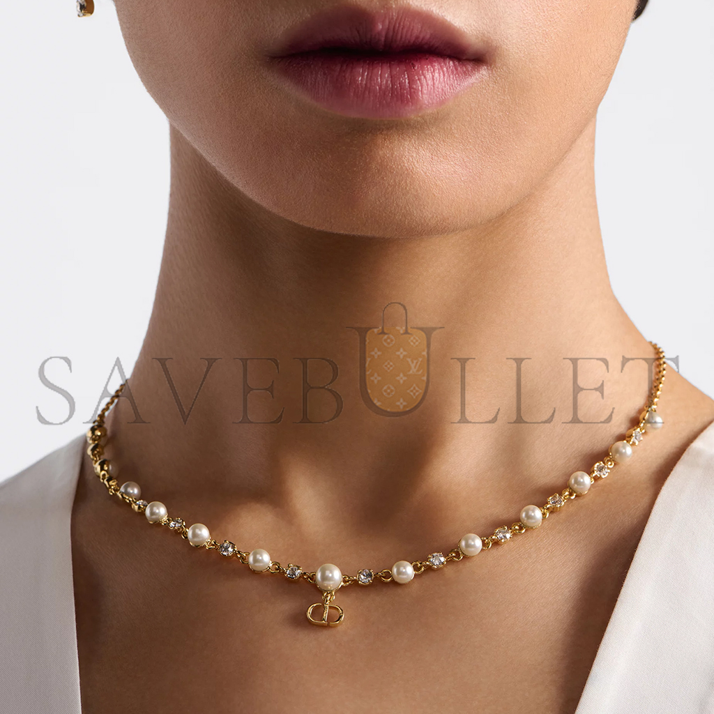 D*or petit cd treasure necklace n2852womcy_d03s